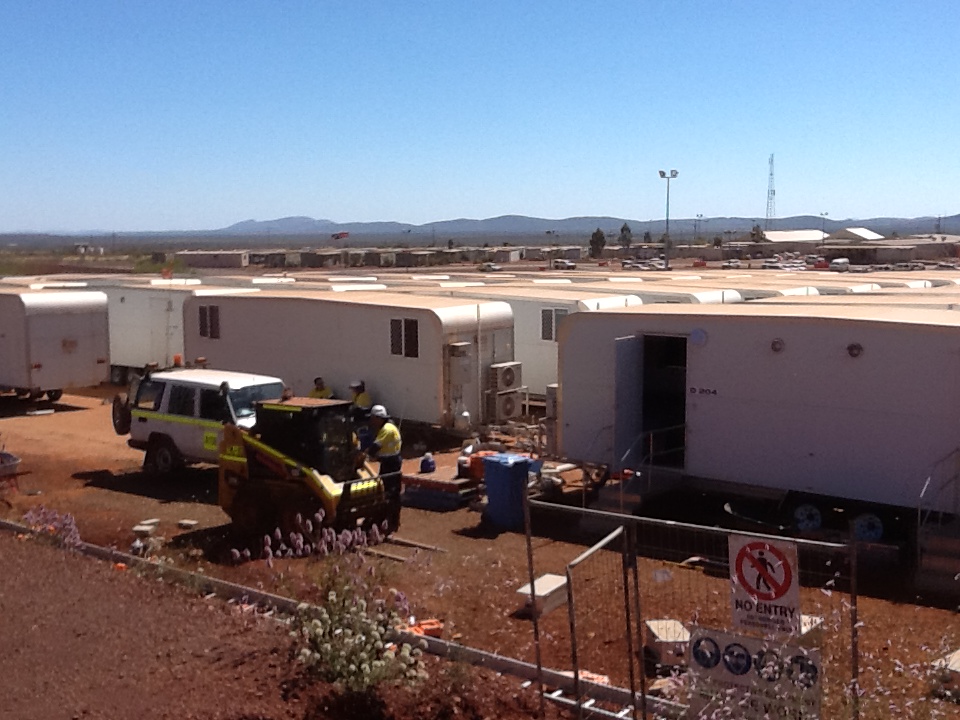 Mining Camp Workforce camp expansion near Tom Price WA